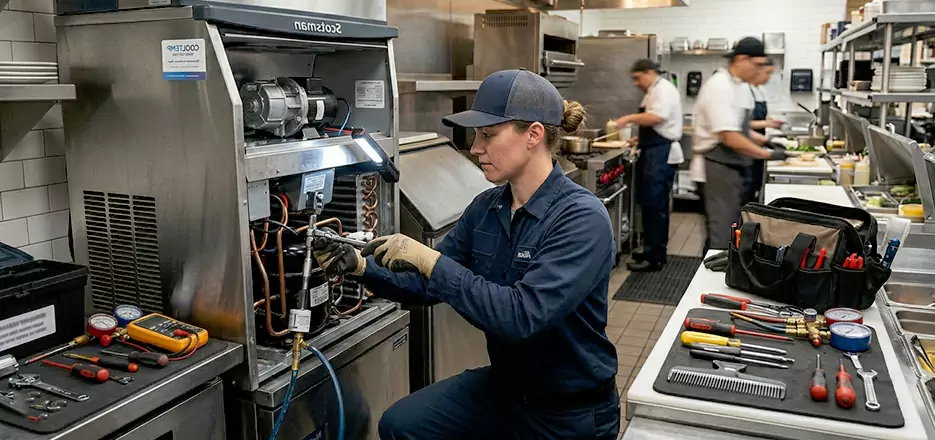 Industrial Ice Machine Maintenance in Wilmington
